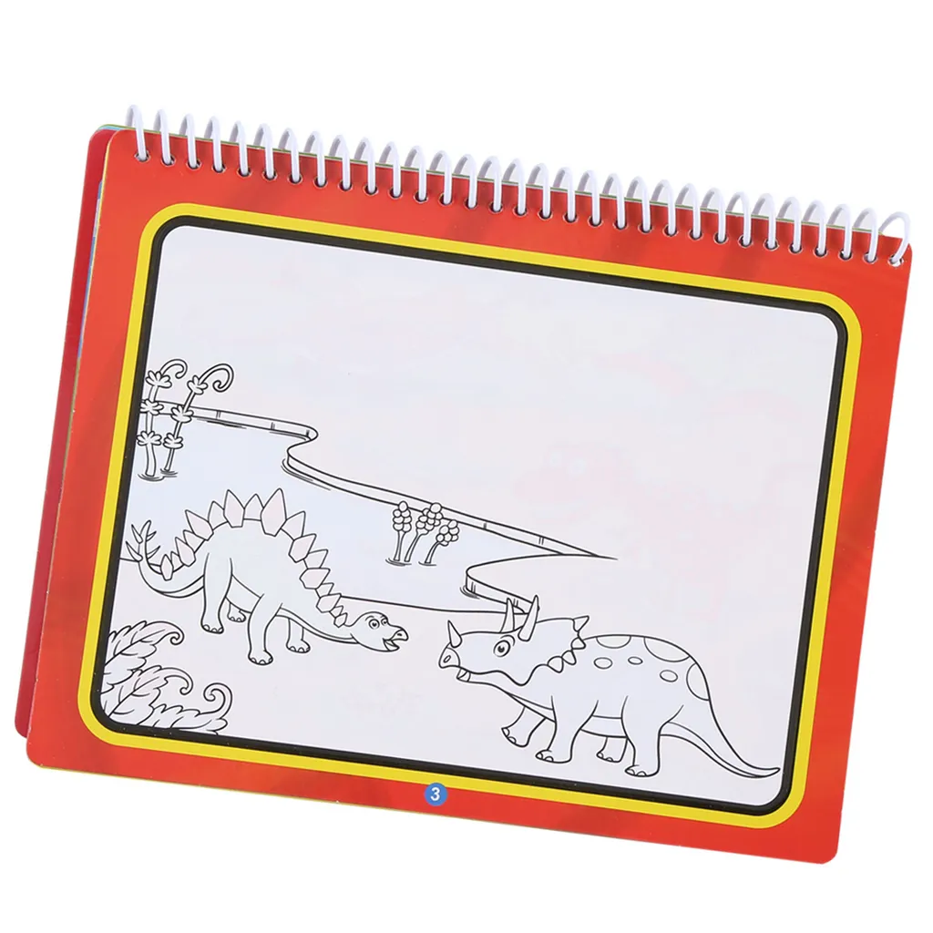 Magico Libro Disegno Acqua Bambini: Album Pittura Magica Senza Inchiostro