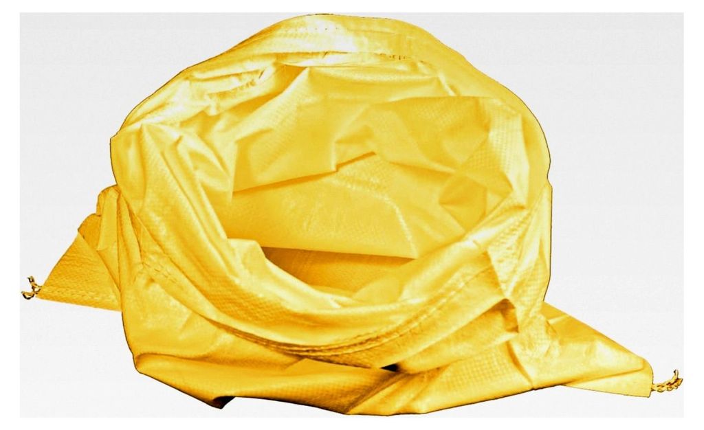 Sandsack 55 cm x 85 cm - 5 Stück Gewebesack PP-Sack Getreidesack gelb