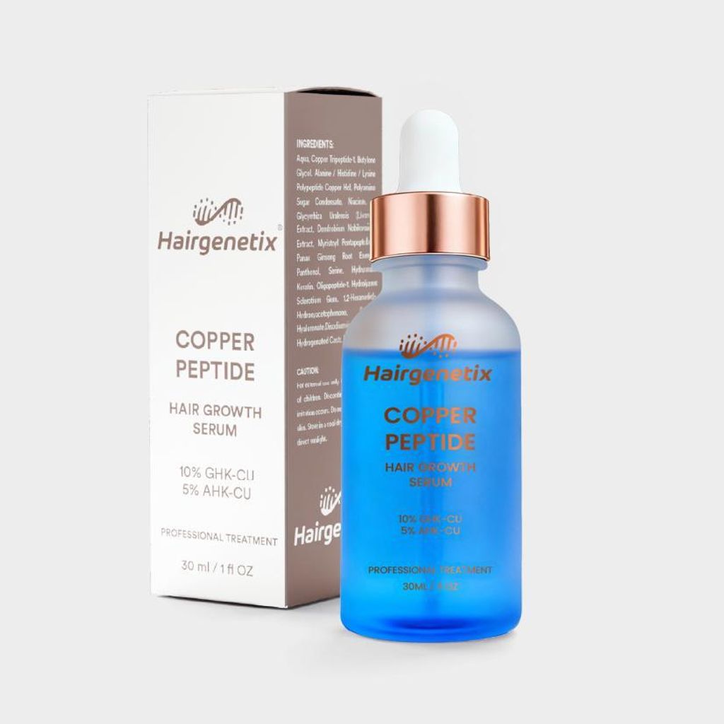 Kupferpeptid (GHK-Cu & AHK-Cu) - Haarwachstumsserum - 30 ml Produktbild 