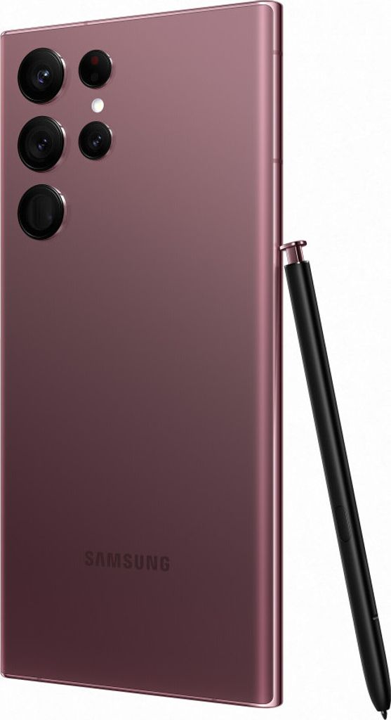 Galaxy S22 Ultra 5G 128GB Burgundy Smartphone Produktbild 6