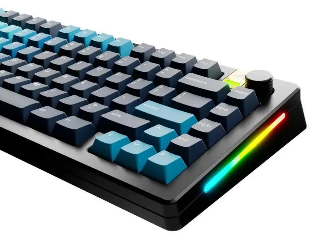 Keycaps PBT Glorious GPBT Gradient Touches Dye-Sub Robustes ANSI US