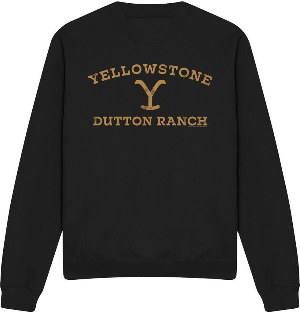 Yellowstone - Sweatshirt für Herren/Damen Uni TV12177 (XL) (Schwarz)