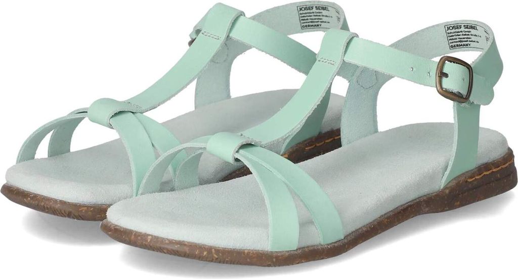 Josef Seibel Fabricia 01 Sandalen in Übergrößen Grün 74501 817 610 große Damenschuhe