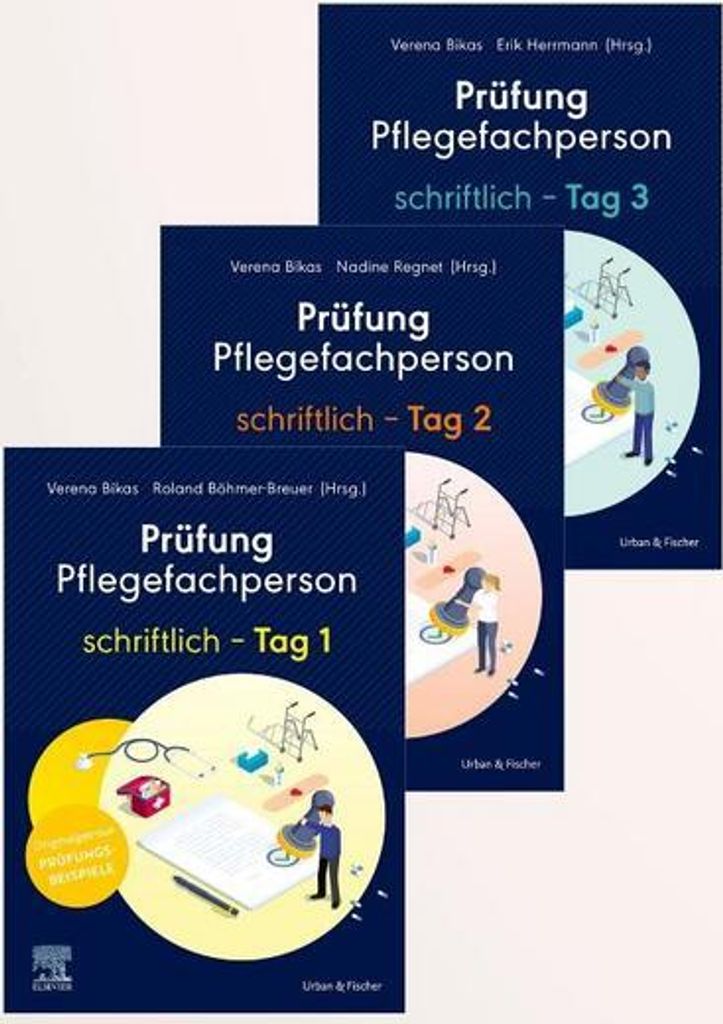 Lernpaket Schriftliche Prüfung Pflege Produktbild 