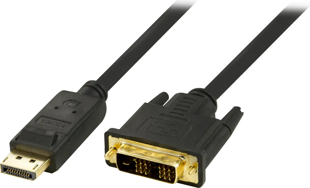 Câble Vidéo DisplayPort vers DVI-D Single Link avec Connecteurs Robustes
