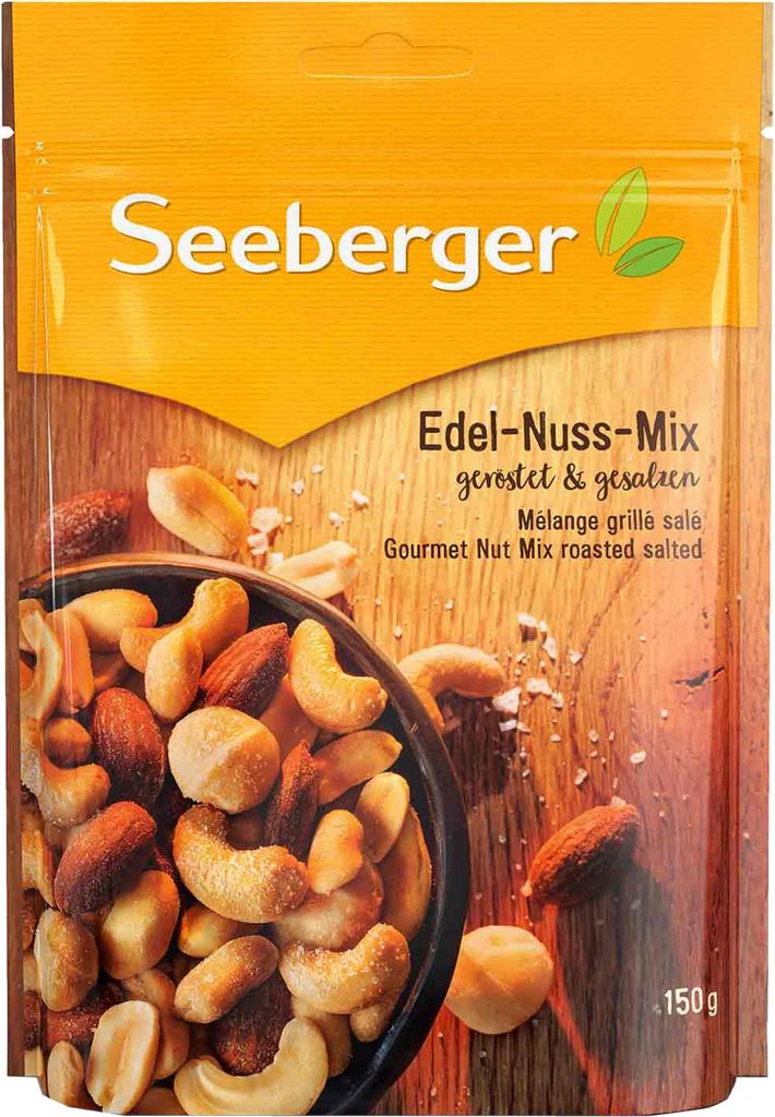 Seeberger Edel-Nuss-Mix geröstet & gesalzen 150g