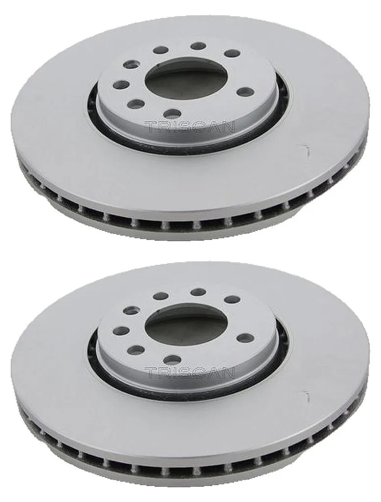 Anti-vibrations : 2 disques de frein ventilés TRISCAN 302,3 mm SAAB 9-3