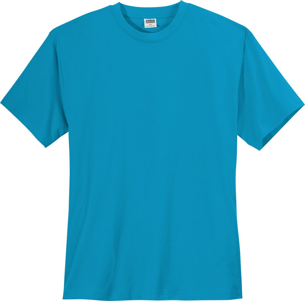 Urban Classics T-Shirt Übergröße türkis