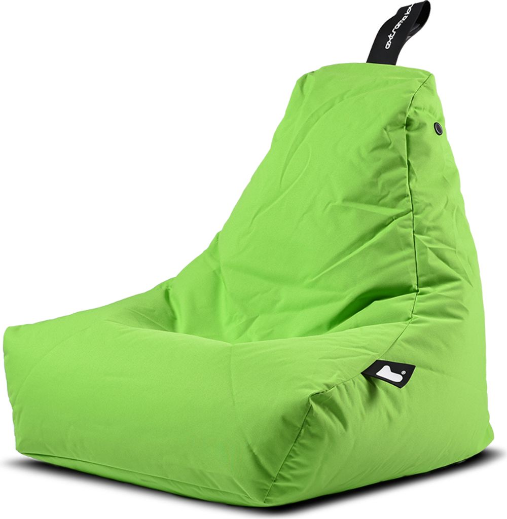 Extreme Lounging - b-bag mini-b - Sitzsack für Kinder - drinnen und draußen - uv- und wasserfest - Lime