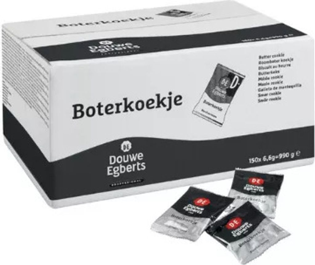 Douwe Egberts - Butterkekse Douwe Egberts 150st | Box ein 150 Stück
