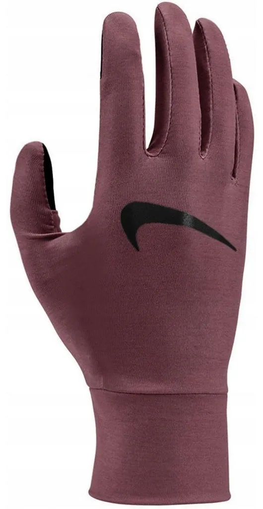 Nike Gants Femme Dri-FIT contre le Froid Course à pied Marron XS