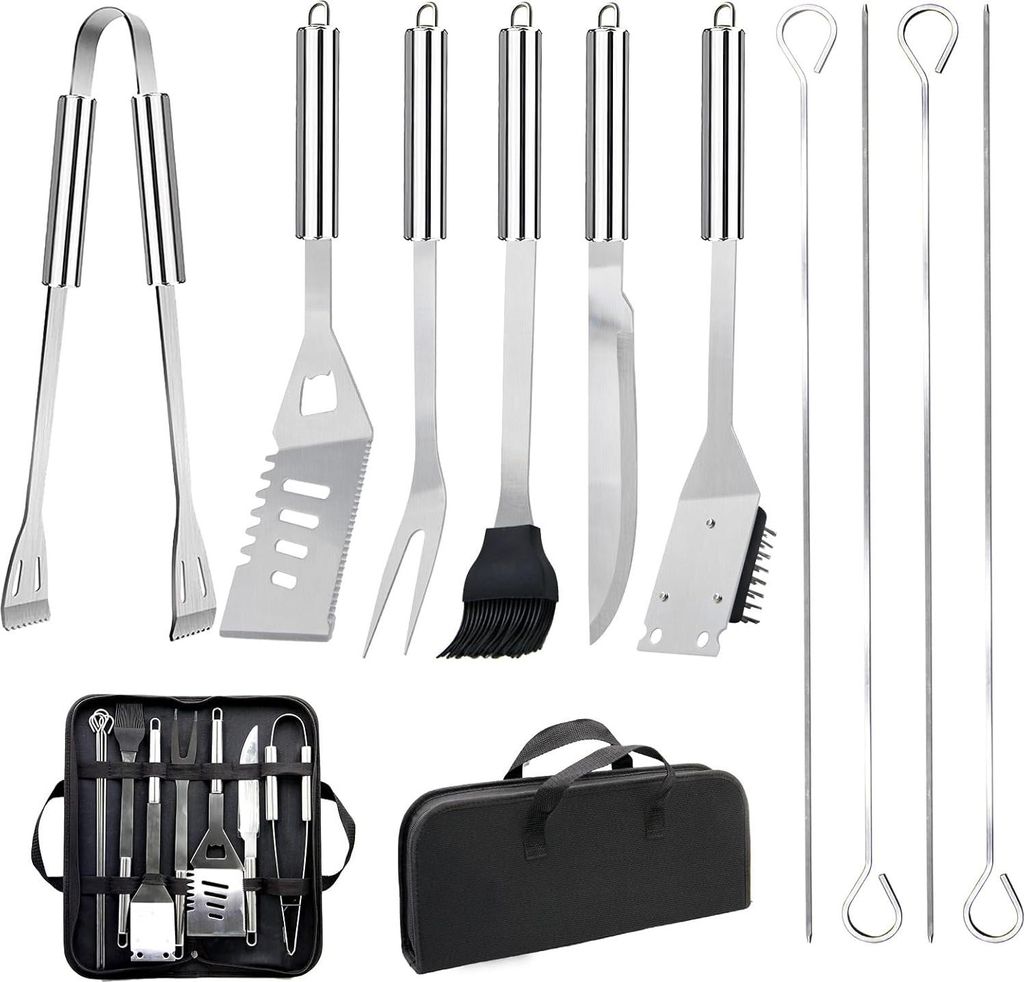 Professionelle BBQ-Zubehör-Set 11-teilig hochwertig