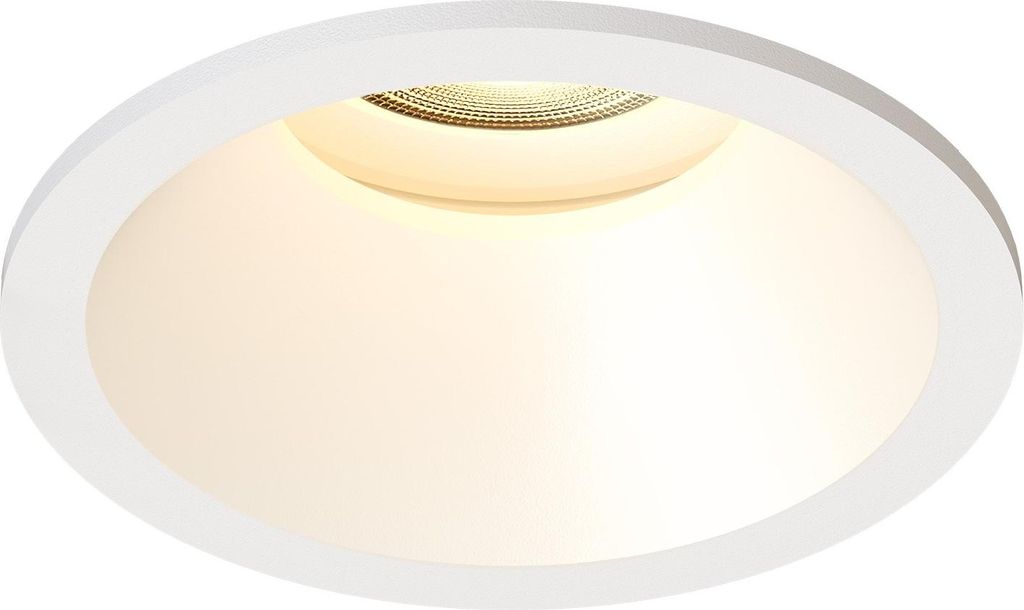 Ledvion - Einbaustrahler led Spot weiße Runde, Ø81mm, dimmbar, neigbar, trimlos, 3W, GU10 Spot, 2700.000, 345 Lumen, Aluminium, IP20, moderne Dec...