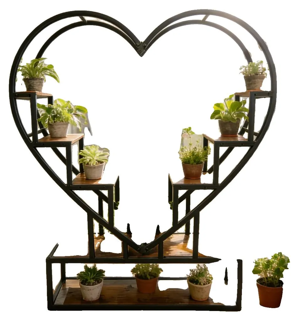 Support de rangement pour plantes et fleurs pour optimiser l'espace