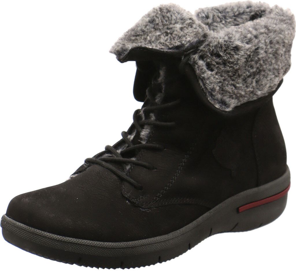 Waldläufer Damen Stiefel Hadessa schwarz