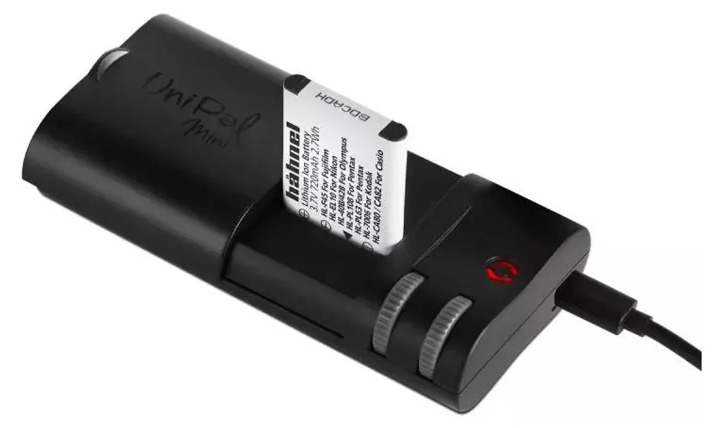 Hähnel UniPal Mini II Chargeur Universel Compact Multi-Voltage - 5
