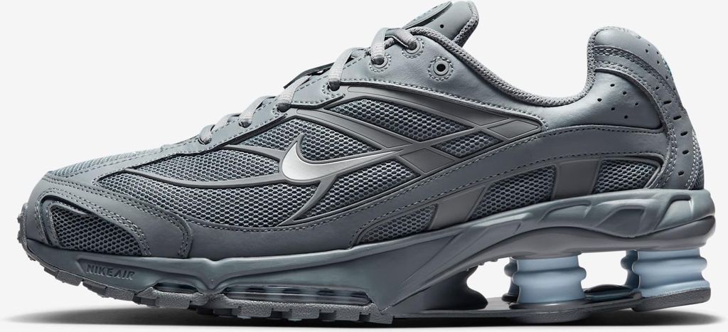 Nike Shox Ride 2 "Cool Grey Celestine Blue" Grau, Größe: 45 Produktbild 