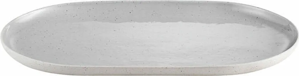 Piatto Portata Blomus Sablo Gres Cloud 35x20 cm | Lavabile Lavastoviglie