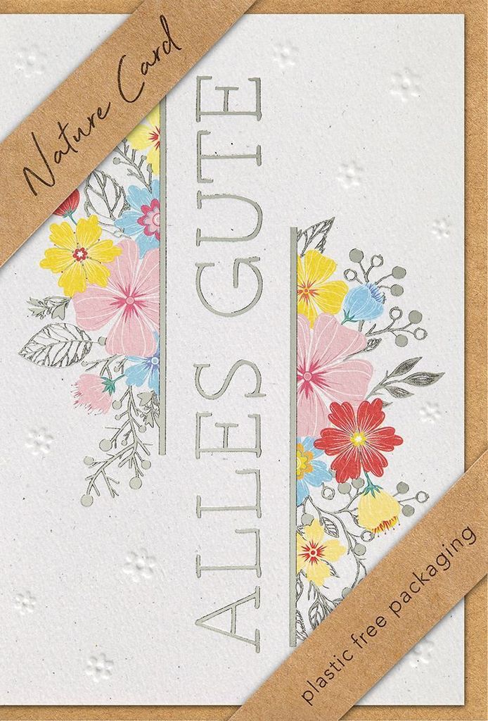 bsb 693033-2 Geburtstagskarte - Natur Card, inkl. Umschlag