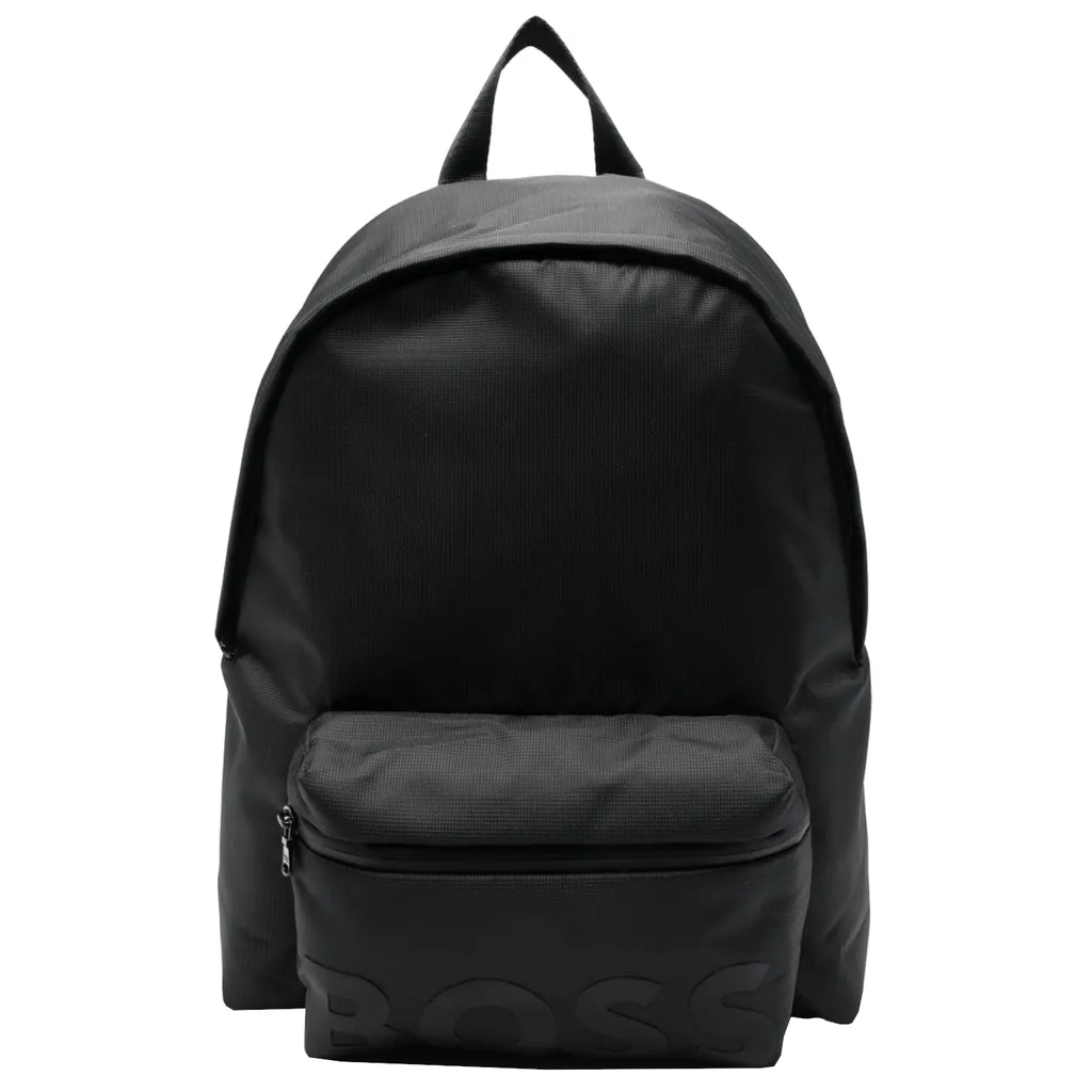 Sac à dos BOSS J2036409B Noir : Bretelles rembourrées et design Logo