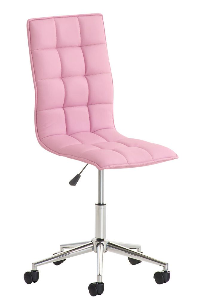 CLP Arbeitshocker Peking drehbar und stufenlos verstellbar pink