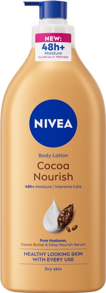 Lozione corpo Nivea con burro di cacao, 625 ml Immagine del prodotto 