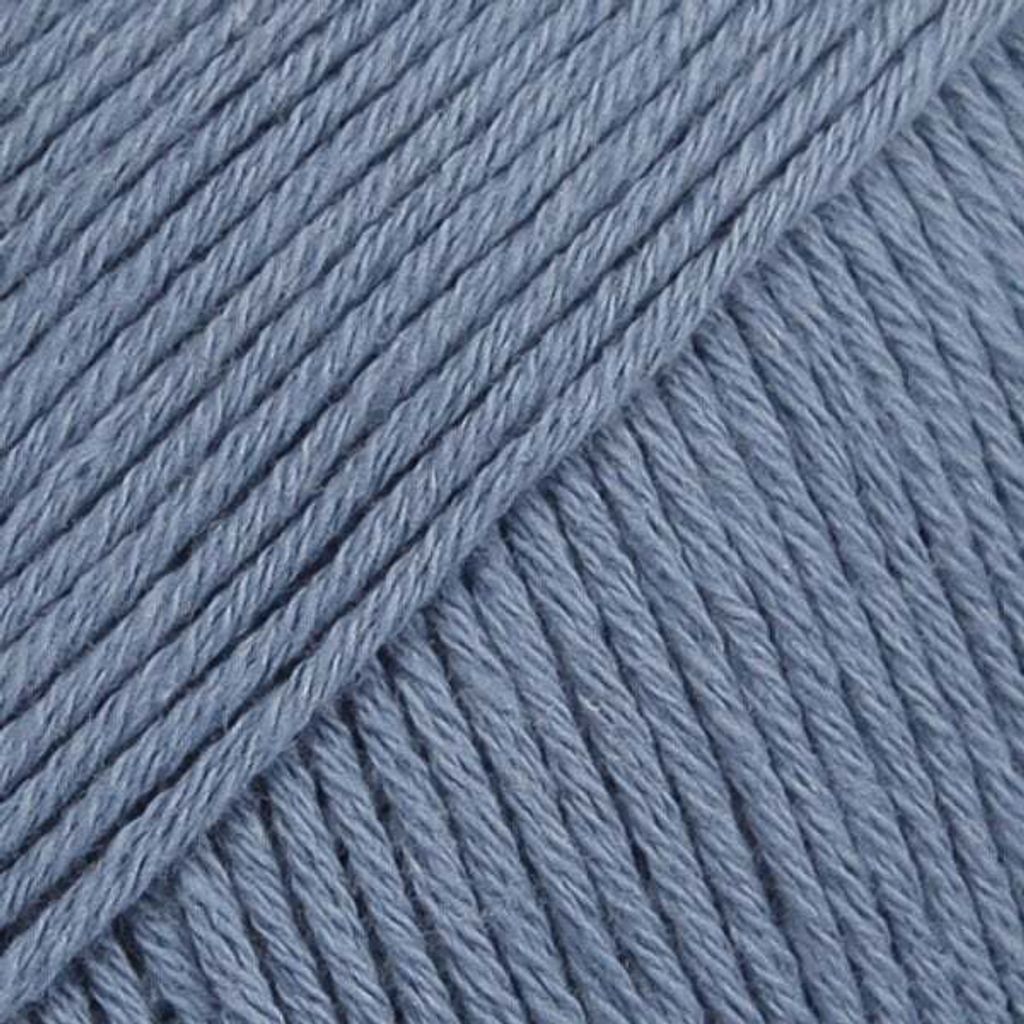 Drops Safran Uni Colour 06 Denim Blue Laine à tricoter Image du produit 