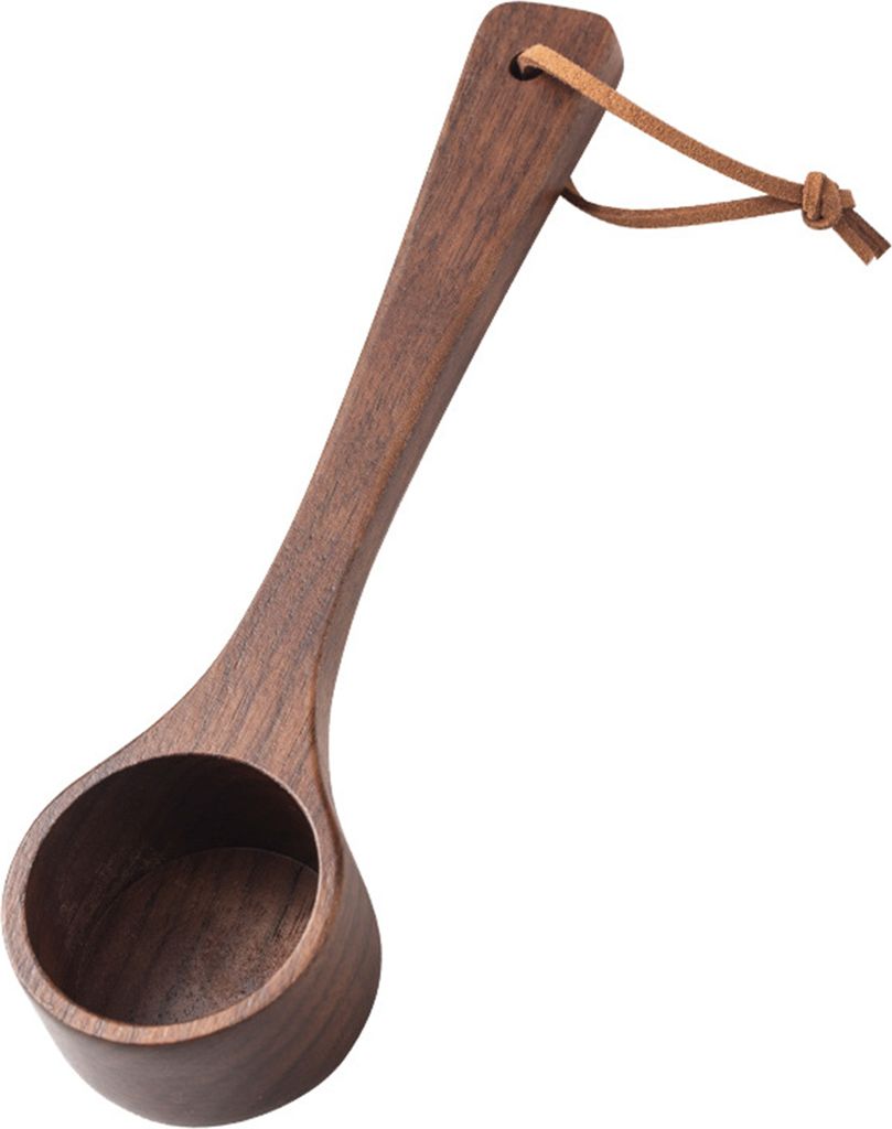 Kaffeelöffel aus Holz, Esslöffel, Schaufel zum Abmessen von Kaffee, Tee, Zucker, Mehl, Küchenutensilien zum Mischen und Rühren von gemahlenen B...