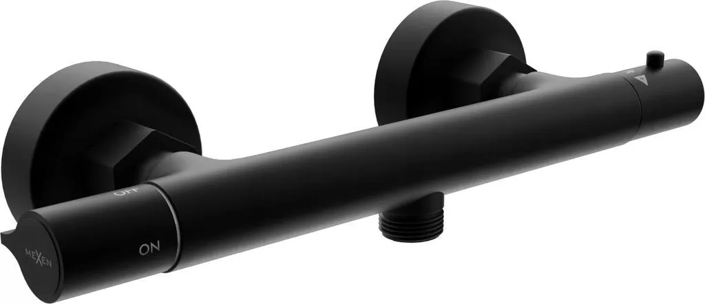 Mexen Slim miscelatore termostatico per doccia, nero - 77105-70 - 1