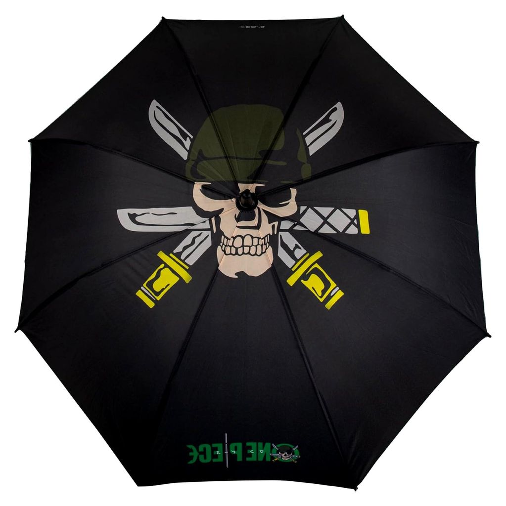 Regenschirm Schwarz 95 cm Durchmesser