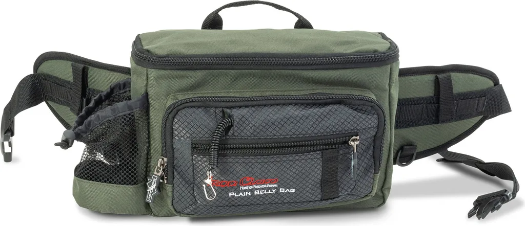 IRON CLAW Plain Belly Bag 32x12x20cm - Sac Ventral de Pêche Robuste