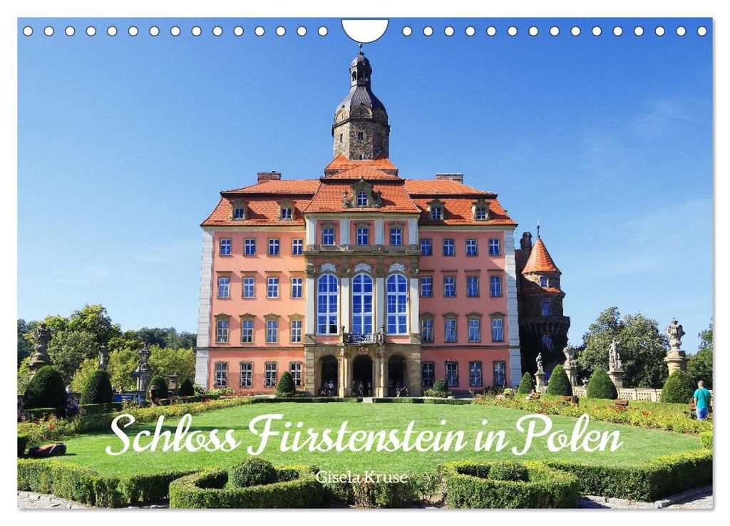 Schloss Fürstenstein in Polen (Wandkalender 2027 DIN A4 quer), CALVENDO Monatskalender