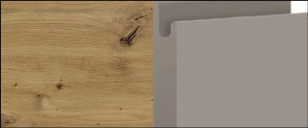 Mobile Pensile 30x36 Grigio Antracite Opaco e Rovere Avellino - 3