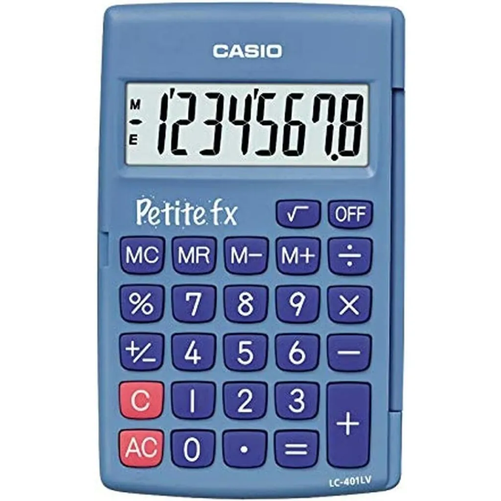 Casio Petite FX Blu: La Calcolatrice Perfetta per la Scuola Primaria - 2