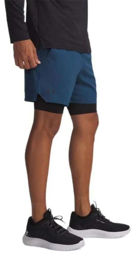 Under Armour Ua Vanish Woven 2In1 Sts - wham blue, Größe:XL
