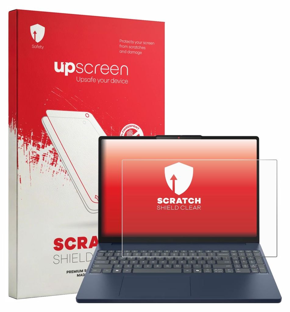 upscreen Schutzfolie für Lenovo IdeaPad Slim 3i Gen 11 15" Displayschutz Displayschutzfolie Folie Klar Transparent
