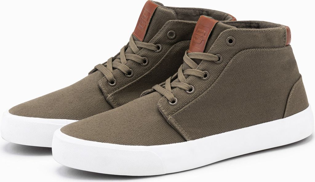 Ombre Clothing Herren-Stiefeletten Touré dunkles oliv 40