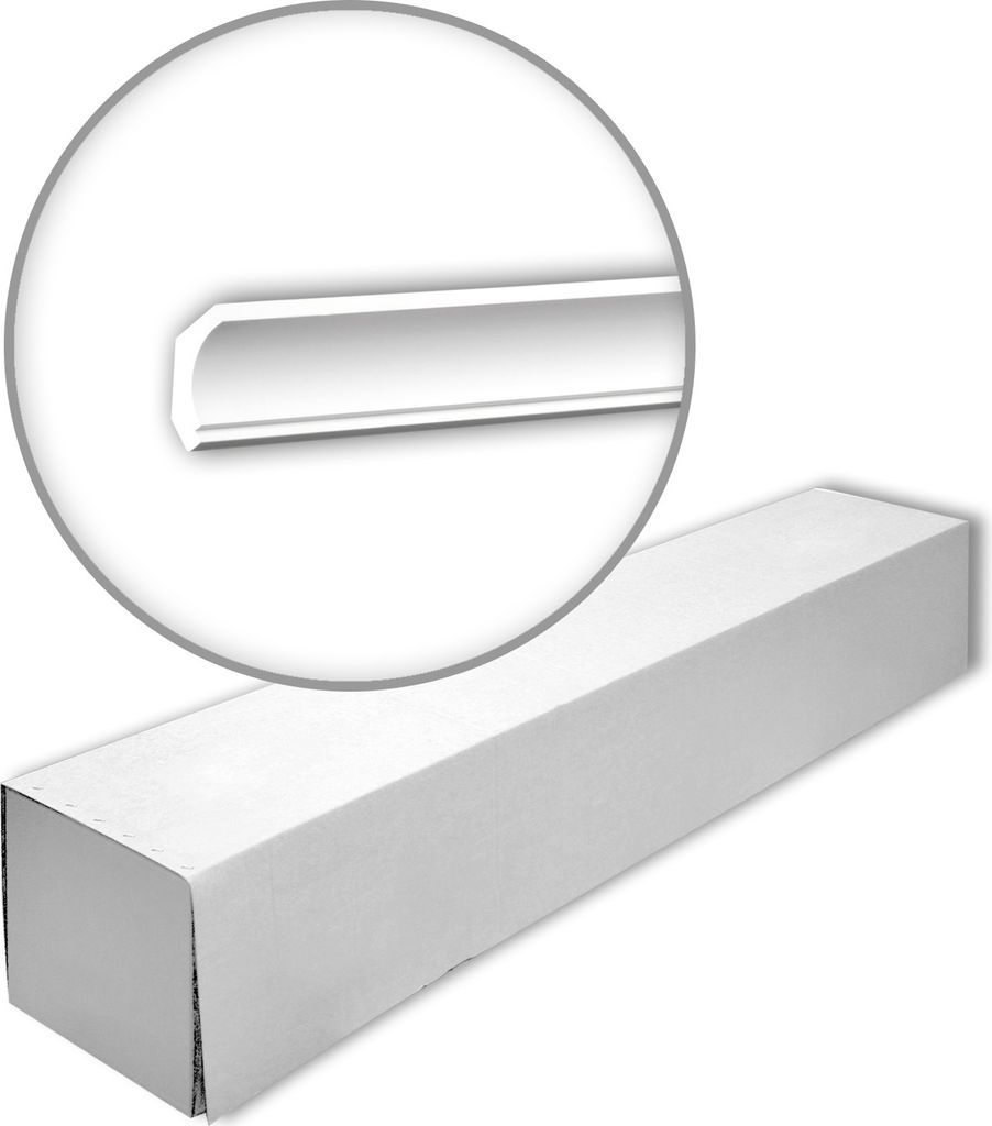 Profhome 150157 Eckleisten 1 Karton SET mit 20 Stuckleisten | 40 m