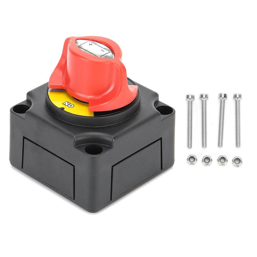 Interrupteur de batterie 12V 300A – Commutateur rotatif Image du produit 