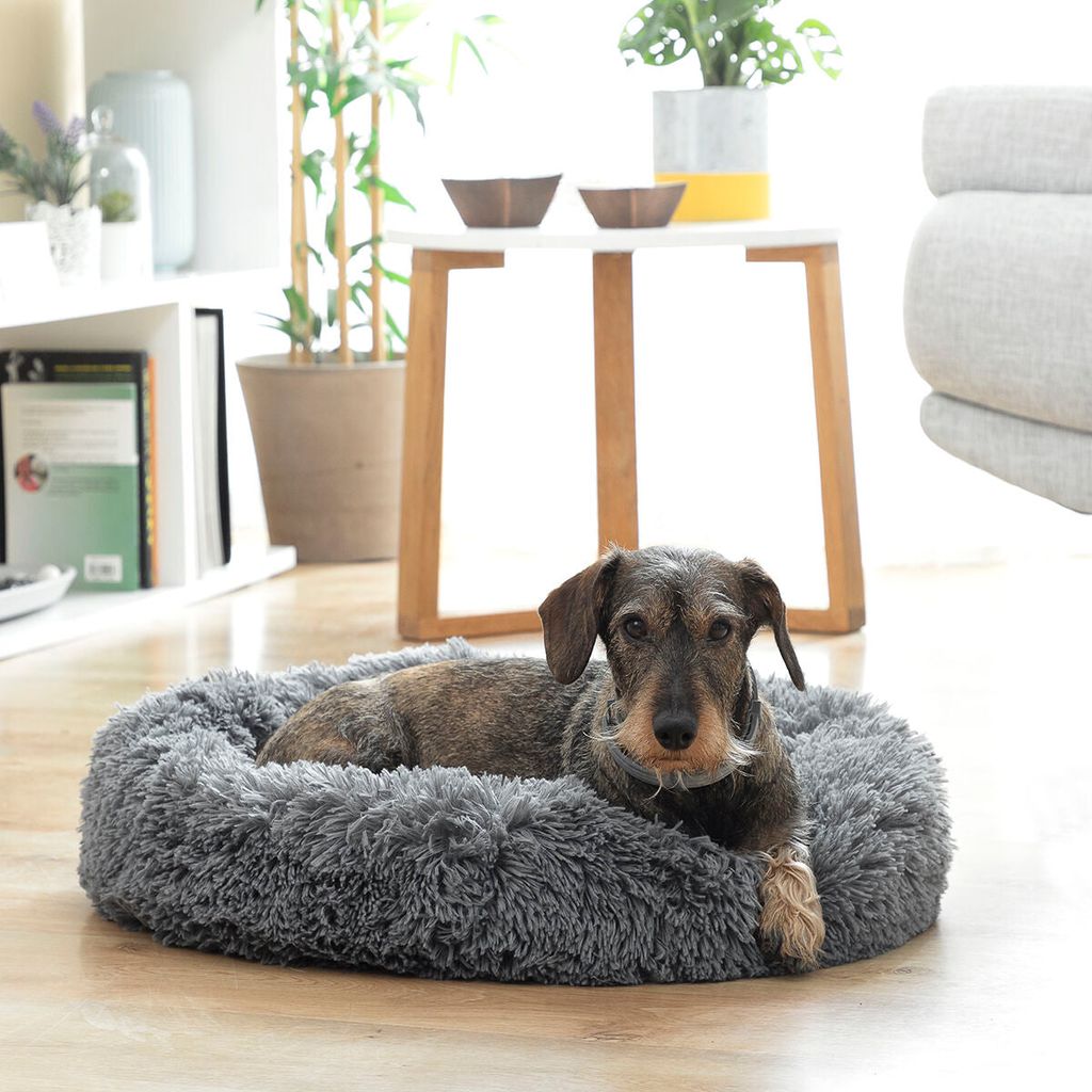 Anti-Stress Haustierbett Bepess InnovaGoods Ø 60 cm Produktbild 