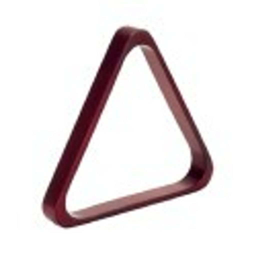 Dreieck Snooker 52,4mm Holz Farbe: mahagoni Produktbild 