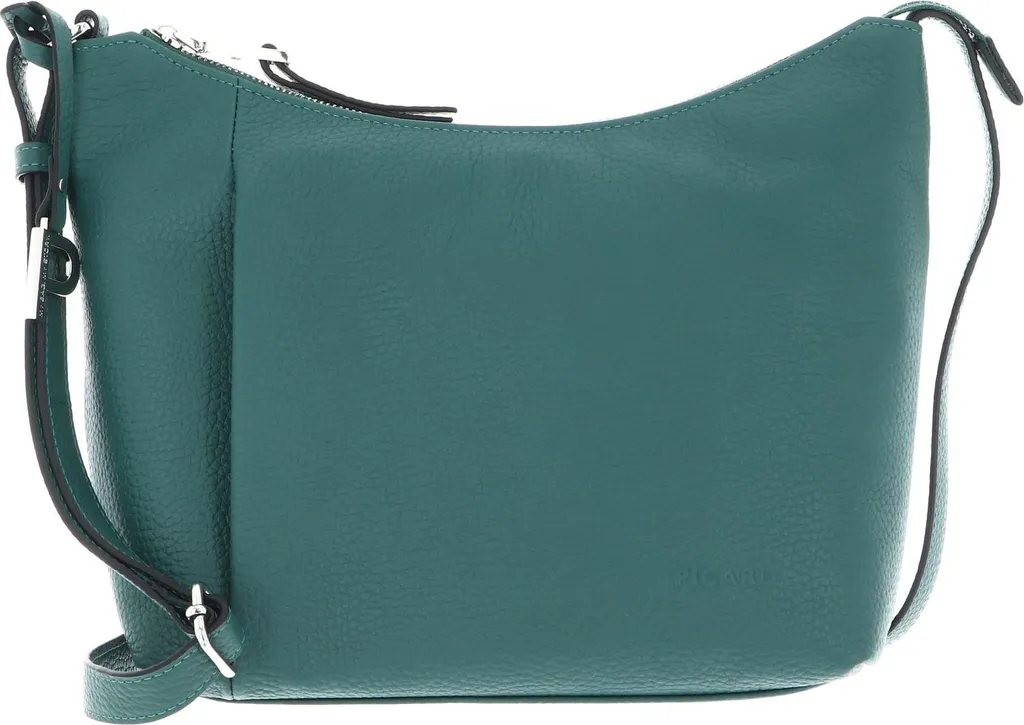 PICARD Pure Borsa a Tracolla in Pelle Smeraldo | Eleganza Tedesca Vera