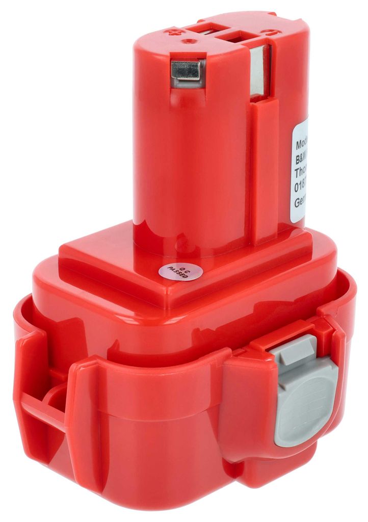 vhbw Akku kompatibel mit Makita T221D, T422DW, T221DW, T422D Werkzeug (3000 mAh, NiMH, 9,6 V)