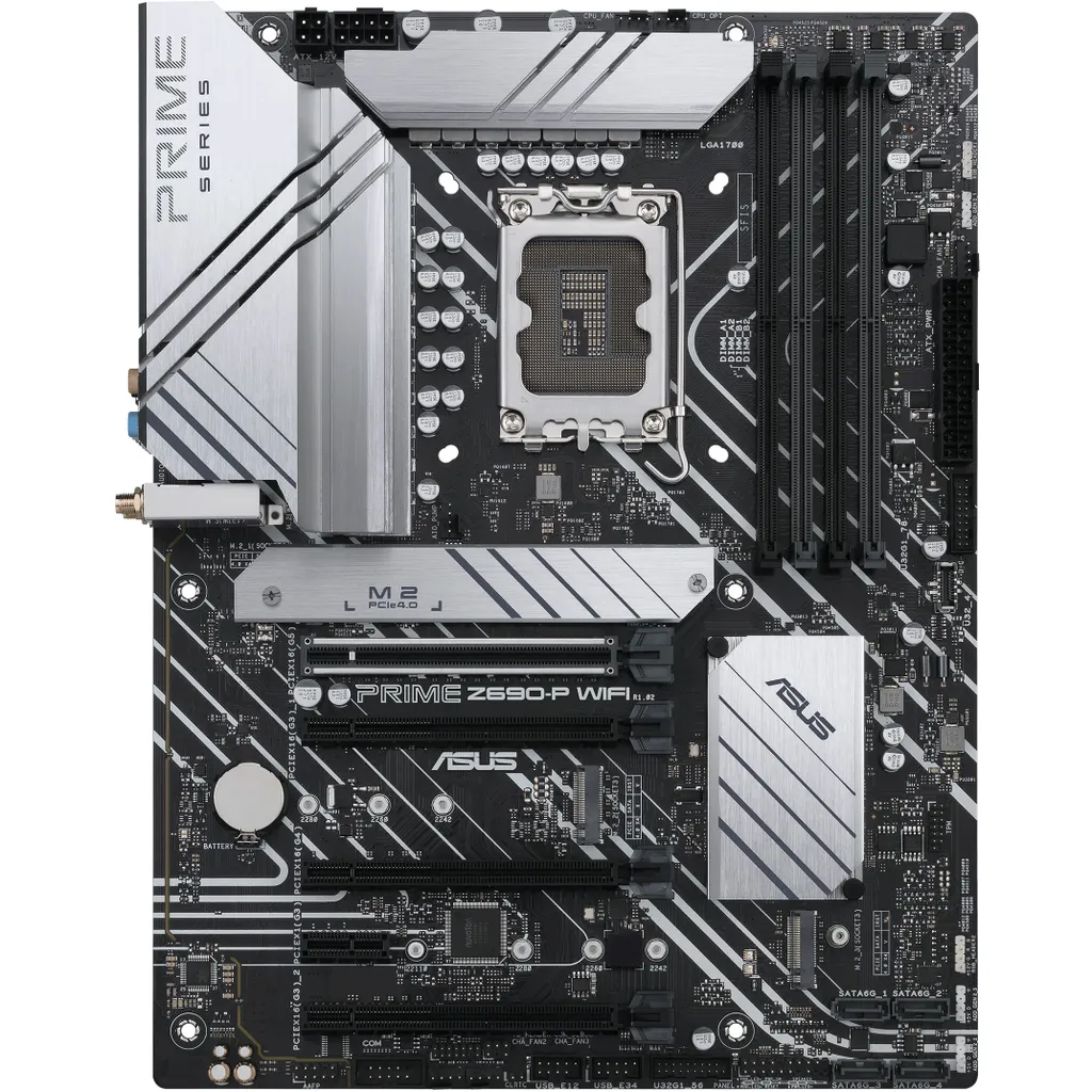 Carte Mère WiFi Intel Z690 PRIME Z690-P avec Socket LGA 1700 ATX