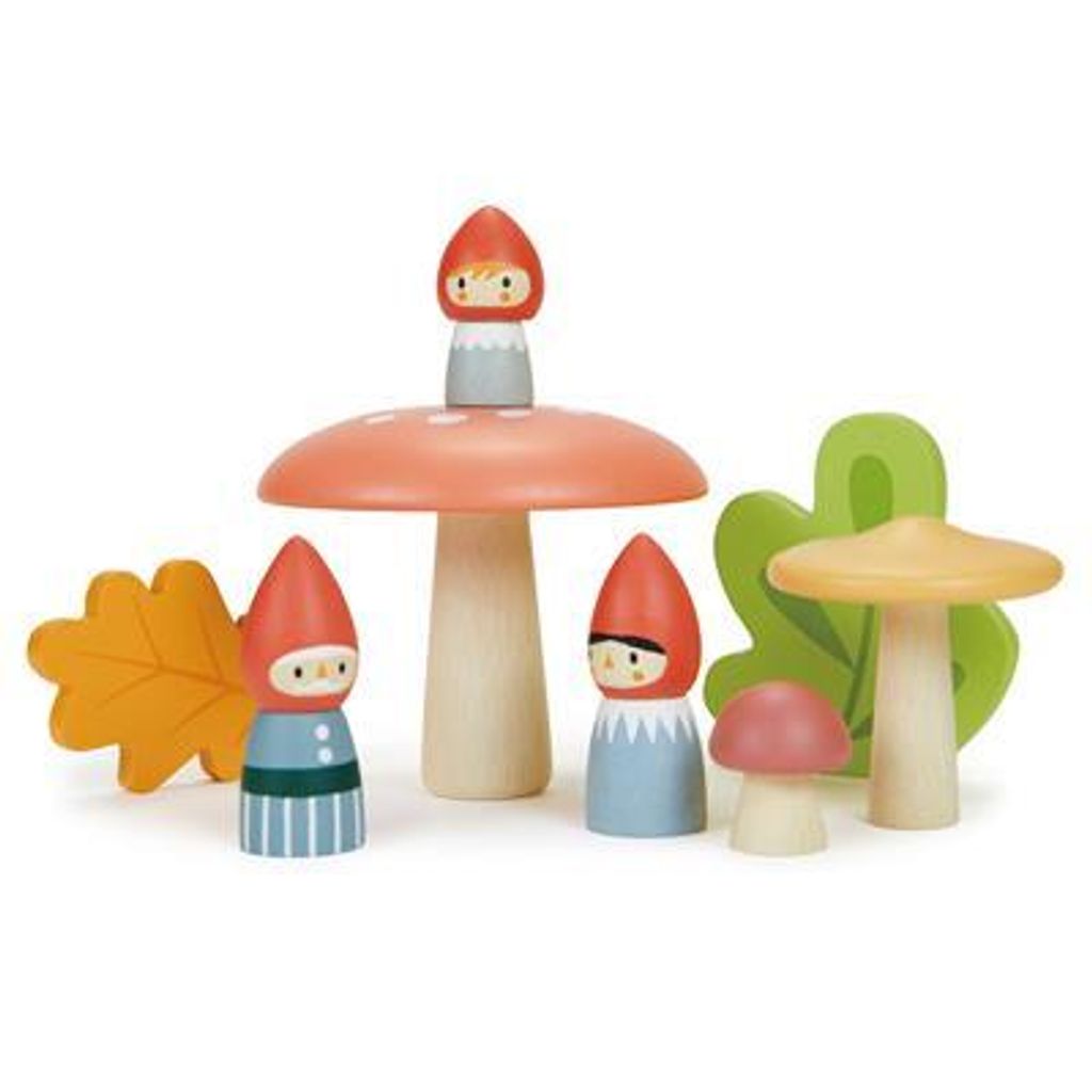 Famille de gnomes à feuilles tendres Image du produit 