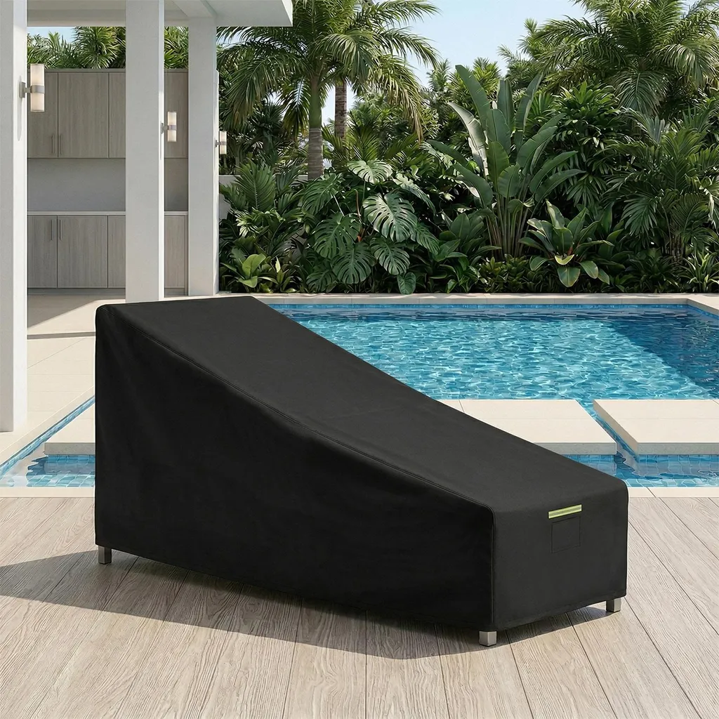 Protection de bain de soleil résistante aux UV et déchirures noire - 8
