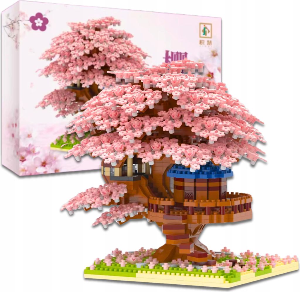Set di blocchi da costruzione Sakura cherry blossom 2151 Immagine del prodotto 
