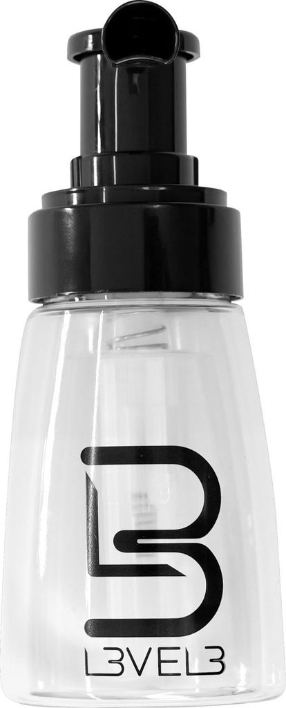 Puder Sprühflasche 180 ml mit präziser Dosierung und Produktbild 