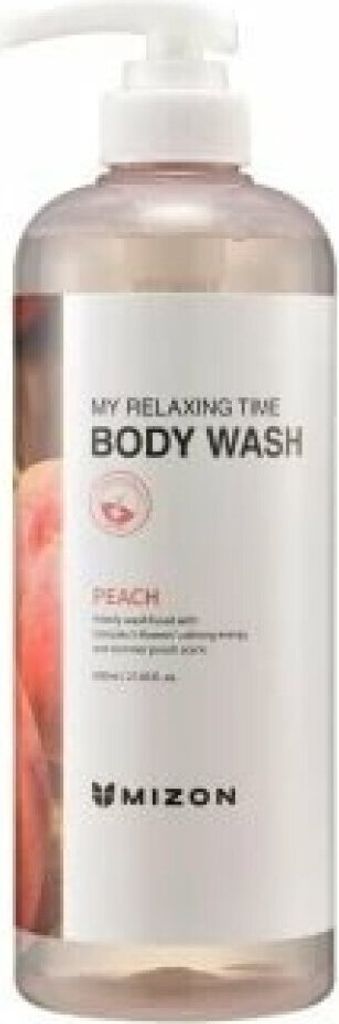 Mizon My Relaxing Time Body Wash Lovely Peach 800 ml