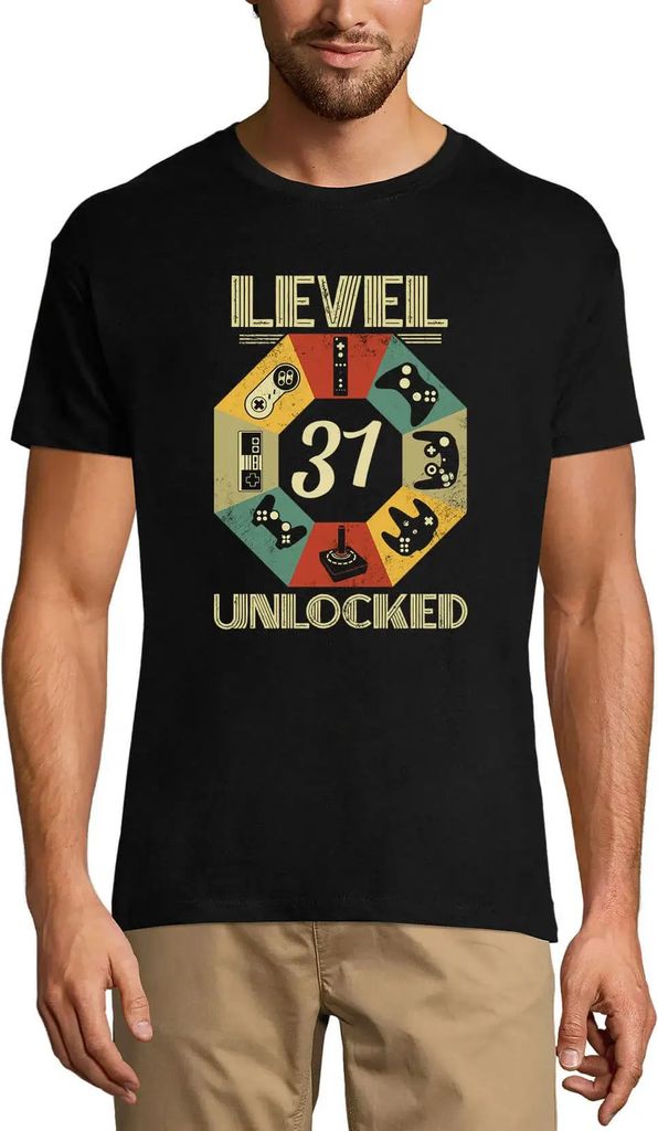 Herren Grafik T-Shirt Level 31 freigeschaltet – Level 31 Unlocked – Geschenk 31. Geburtstag Jahrestag 31 Jahre Jubiläum 31 Jährige Mann Jahrg...